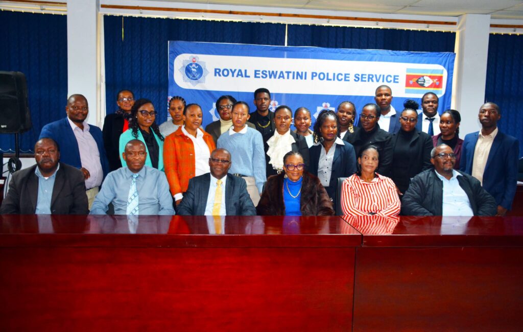 REPS officers have a photo opportunity after certification ceremony. Photo: REPS/Facebook