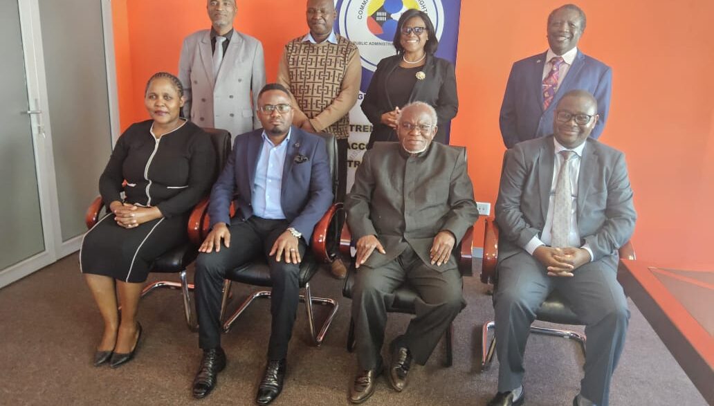 Officials from the Eswatini Standards Authority and the Eswatini Competition Commission pose with Integrity Commission representatives after submitting their written declarations of assets and liabilities this week. (Picture: Eswatini Commission on Human Rights and Public Administration)