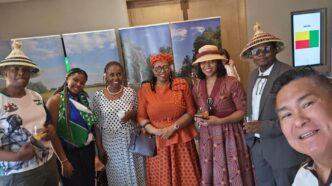 African diplomats, members of the African diaspora and friends of Africa gather at the African Union's Africa Day celebrations in Brussels on 25 May 2026, held under the theme "Ensuring Sustainable Availability of Water and Sanitation Systems to Achieve the Goals of Agenda 2063." (Picture: Ministry of Foreign Affairs and International Relations Lesotho)