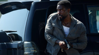Yahya Abdul-Mateen II as John Creasy and Billie Boullet as Poe in scenes from Netflix's Man on Fire, now streaming. Photo: Netflix