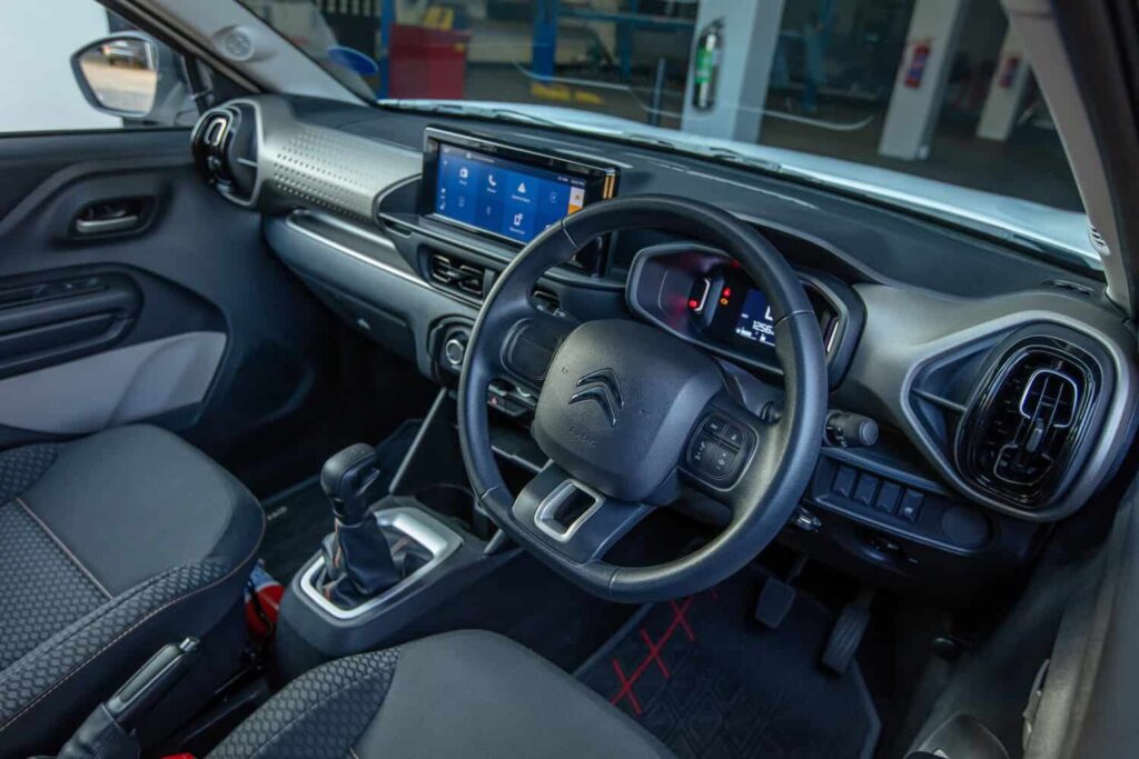 The interior and spec is carried over from the normal C3 Max. Picture: Citroën