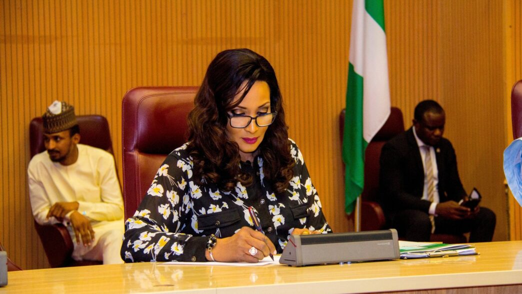 Nigeria's Minister of Foreign Affairs, Bianca Odumegwu-Ojukwu. Photo X/@Ojukwu_Bianca