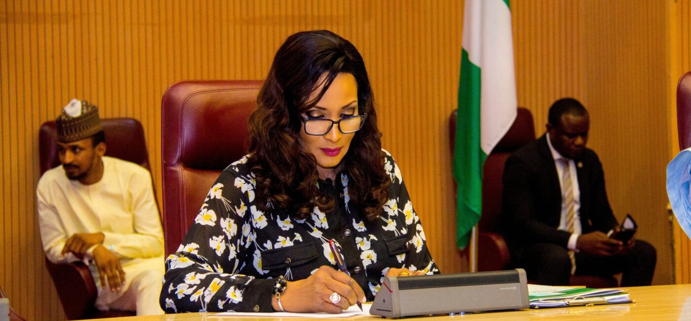 Nigeria's Minister of Foreign Affairs, Bianca Odumegwu-Ojukwu. Photo X/@Ojukwu_Bianca