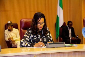 Nigeria's Minister of Foreign Affairs, Bianca Odumegwu-Ojukwu. Photo X/@Ojukwu_Bianca