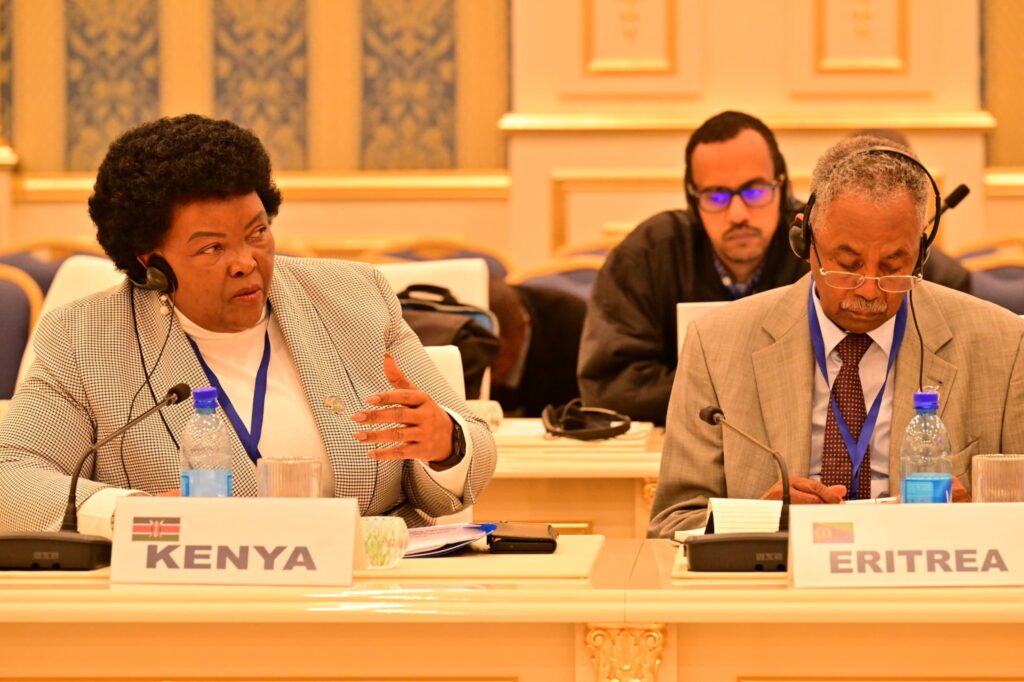 Delegates from Kenya and Eritrea attend the Eastern Africa Regional Parliamentary Group meeting of the OACPS in Eswatini. | Photo: X/@Thomas_Tayebwa