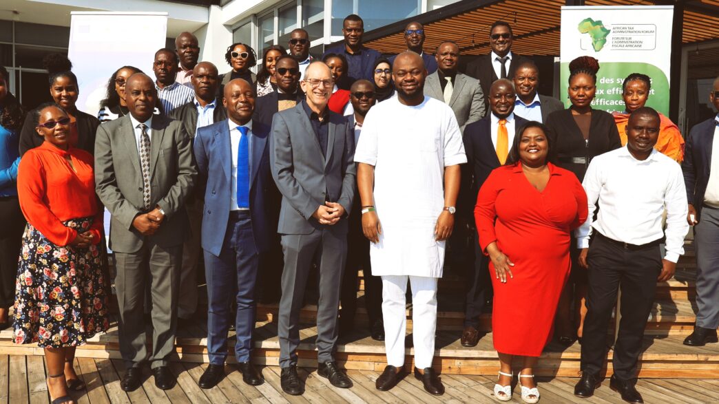 Tax officials from ten African countries pose for a group photo at the start of the ATAF and GIZ pilot tax transparency training programme in Johannesburg, South Africa, running from 18 to 29 May 2026. Photo: X/@ATAFtax