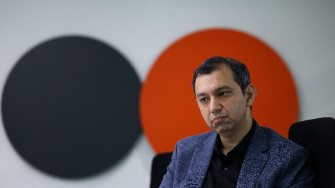 Microsoft India & South Asia President Puneet Chandok attends the Reuters summit in Bengaluru, India, May 19, 2026. REUTERS/Priyanshu Singh
