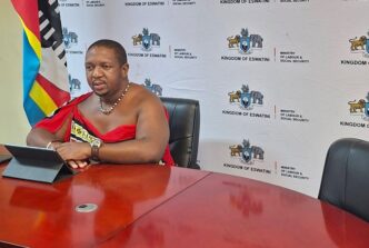 Labour Minister Phila Buthelezi announces the establishment of the Industrial and Vocational Training Board on January 19, 2026. Photo: Eswatini TV