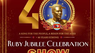 Ruby Jubilee Celebration Event Flyer