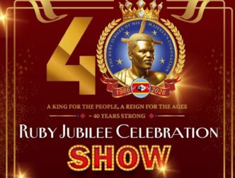 Ruby Jubilee Celebration Event Flyer