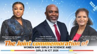ICT Minister Savannah Maziya is expected to lead proceedings at Tuesday's joint commemoration of Women and Girls in Science and Girls in ICT Day 2026, set for May 12, 2026, at 8:30am. Photo: Ministry of Information, Communications and Technology