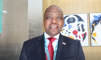 National Housing Board Managing Director Mduduzi Dlamini speaks on the sidelines of the 13th World Urban Forum in Baku, Azerbaijan. (Photo: Screengrab)