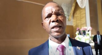 Principal Secretary in the Ministry of Housing and Urban Development Dr Simon Zwane speaks on the sidelines of WUF13 in Baku, Azerbaijan. (Photo: Screengrab)