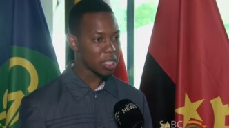 DIRCO spokesperson Chrispin Phiri speaks to SABC News on the sidelines of the SADC Foreign Affairs Ministers' retreat at Skukuza in the Kruger National Park.