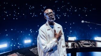 Black Coffee performs at the sold-out O2 Arena in London on May 22, 2026, becoming the first African DJ to headline the 20,000-capacity venue. |