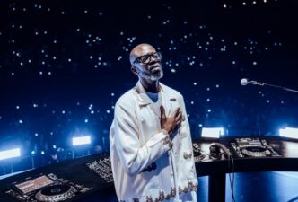 Black Coffee performs at the sold-out O2 Arena in London on May 22, 2026, becoming the first African DJ to headline the 20,000-capacity venue. |