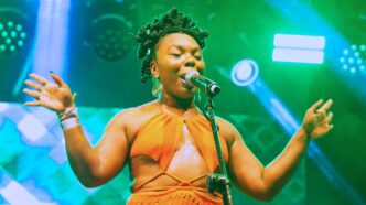 London-based artist Summer Pearl lights up the stage at the 19th edition of the MTN Bushfire Festival in Malkerns. | Photo: Times of Eswatini
