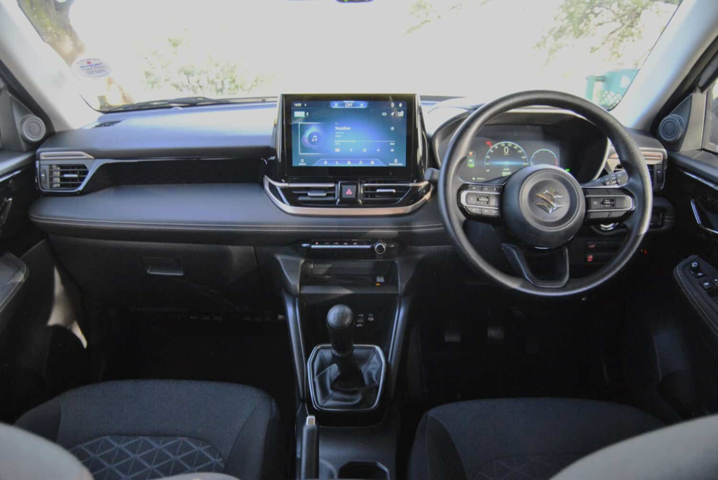 Interior of the GL appears similar to the GLX, but loses a few features. Picture: Charl Bosch