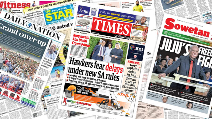 The ABC Q1 2026 shows a slow start to the year, with Free newspapers steadying the ship (Image: @Bizcommunity)