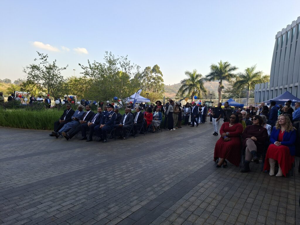 Dignitaries and guests gather at the United States Embassy's Independence Day reception in Ezulwini, marking America's 250th anniversary of independence. Photo: Adekunle Owolabi/Swazi24
