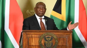 South African President Cyril Ramaphosa's file pic. | Photo: Frennie Shivambu/Gallo Images via Getty Images
