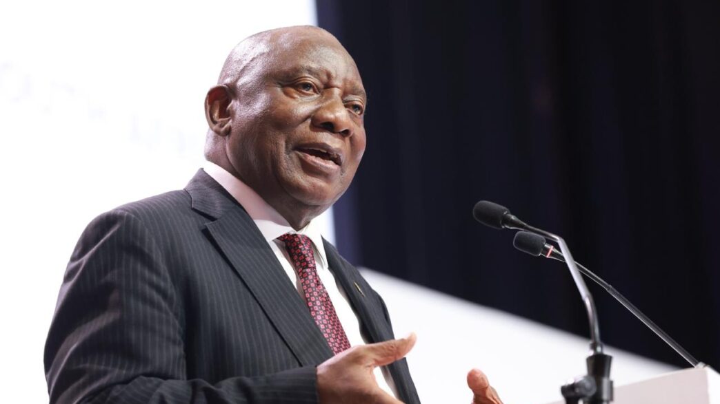 President Cyril Ramaphosa at the 2026 South Africa Investment Conference (SAIC), Sandton International Convention Centre. Photo by GCIS