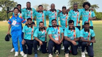 Eswatini cricket national team currently stands at the top at the Ubuntu T20I series. Photo: ECA