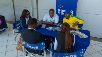 ERS officials engage members of the public during a previous Sondzela Sikhulume National Outreach Programme session. The revenue service is set to criss-cross the kingdom from June to August 2026. (Photo: ERS)