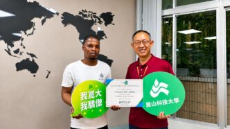 Nkanyezi Star Lukhele, who is pursuing a master's degree in Mechatronics Automation Engineering and Management at Kun Shan University of Science and Technology in Taiwan. | Photo: Embassy of the Republic of China (Taiwan)