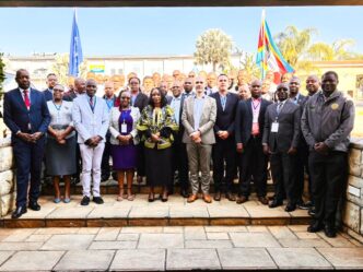 Delegates from 12 African countries pose for a group photo at the ICAO Regional Awareness Workshop on ACR/PCR, held at the Happy Valley Hotel in Eswatini from 2 to 5 June 2026. Photo: Eswatini Civil Aviation Authority (ESWACAA)