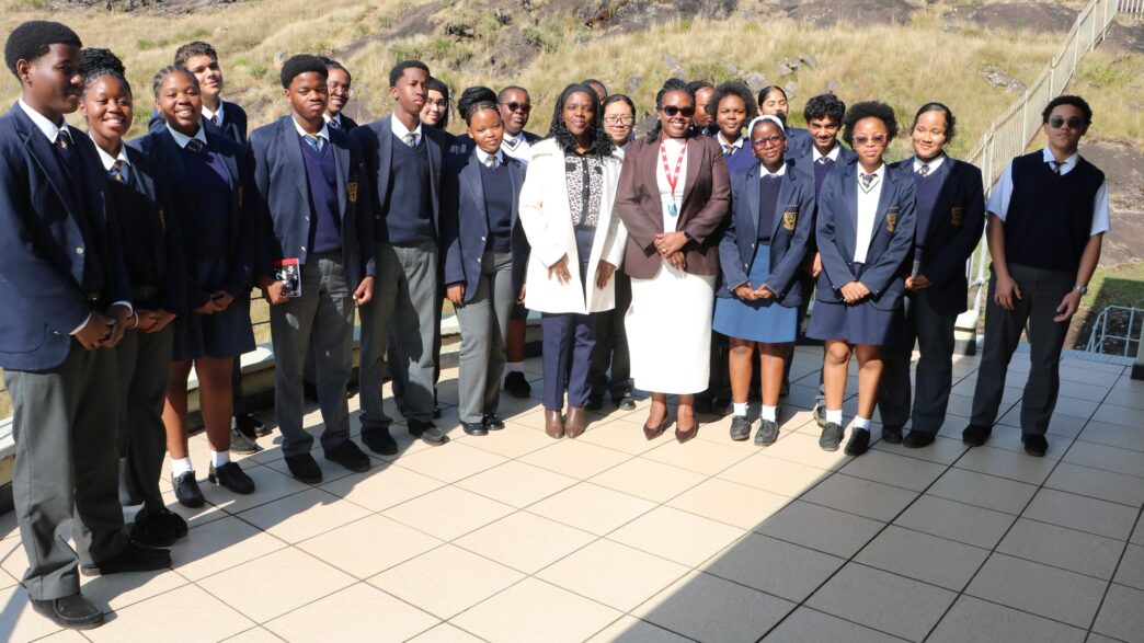 NERCHA officials and Consumer Studies learners from Enjabulweni School gather following a capacitation session on HIV matters at the NERCHA offices, as the organisation works to equip the next generation of Emaswati with accurate information about the epidemic. | Photo: NERCHA