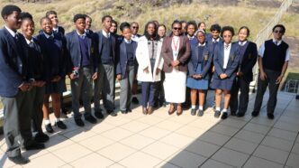 NERCHA officials and Consumer Studies learners from Enjabulweni School gather following a capacitation session on HIV matters at the NERCHA offices, as the organisation works to equip the next generation of Emaswati with accurate information about the epidemic. | Photo: NERCHA