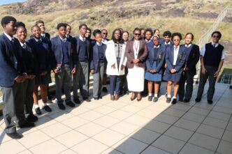 NERCHA officials and Consumer Studies learners from Enjabulweni School gather following a capacitation session on HIV matters at the NERCHA offices, as the organisation works to equip the next generation of Emaswati with accurate information about the epidemic. | Photo: NERCHA