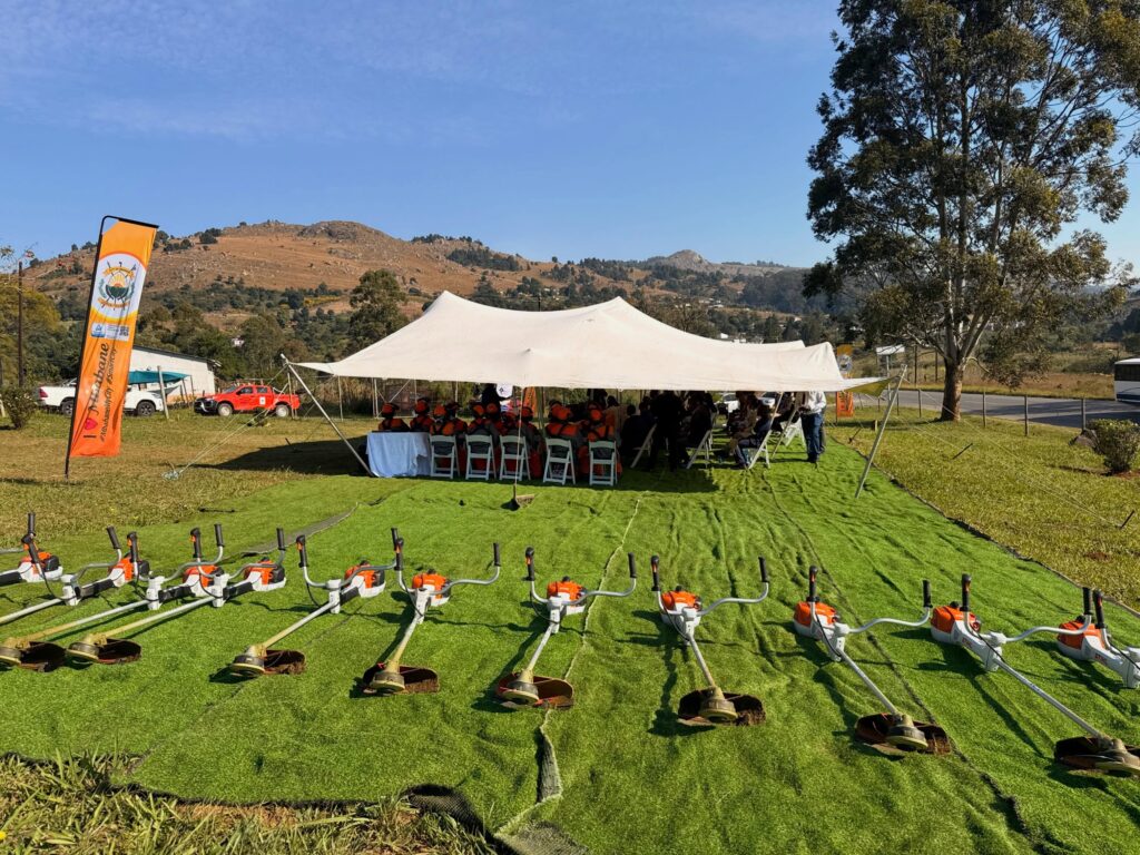Landscaping equipment allocated to the first cohort of entrepreneurs funded under the joint YERF and Municipal Council of Mbabane initiative. (Photo: Youth Enterprise Fund Eswatini)