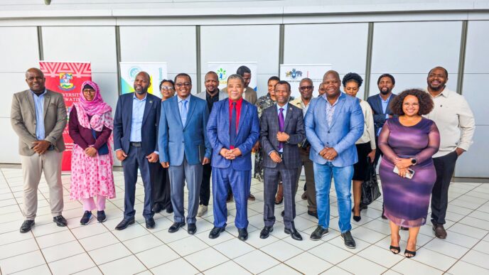 Stakeholders gather at the University of Eswatini's Sports Emporium during a symposium on climate-resilient urban planning and affordable housing. (Photo: Matsapha Town Council)