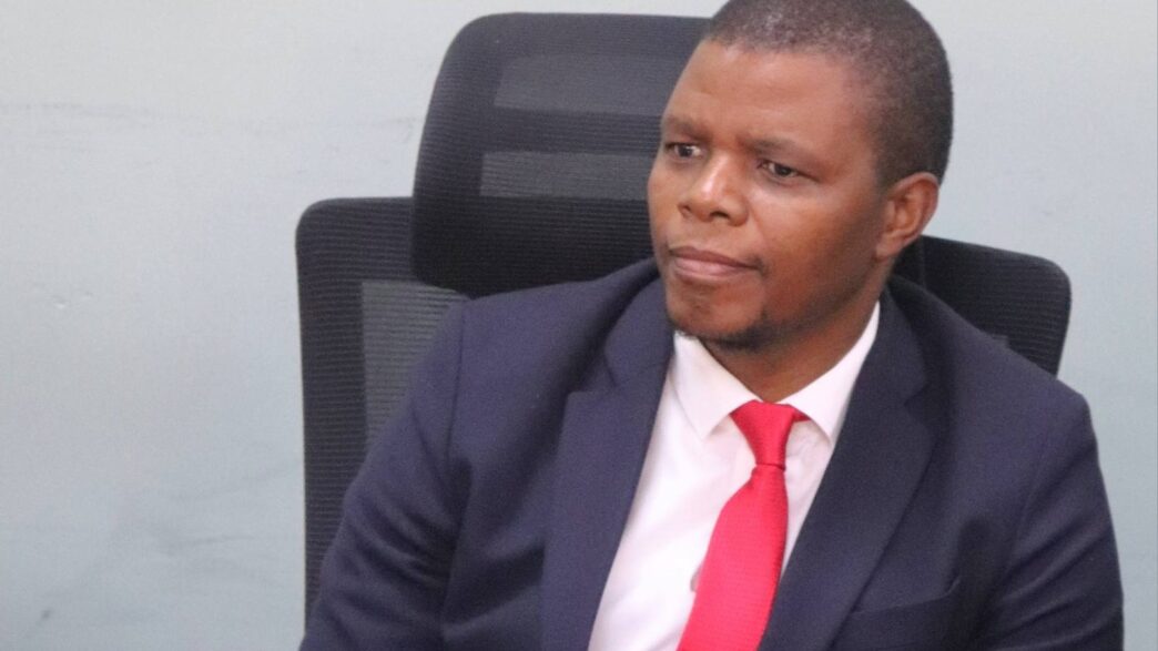 Thulani Fakudze has been named the new Eswatini Posts and Telecommunications Corporation by the minster of ICT Savannah Maziya on Thursday. (Photo: Ministry of ICT)