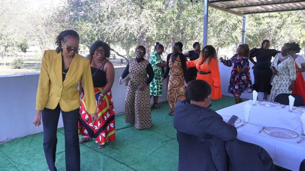 Mothers, aunts, and staff at the SOS Children's Villages Siteki Programme Location share a moment of joy during the celebration on Monday, 8 June 2026. (Photo: SOS Children's Villages Eswatini)