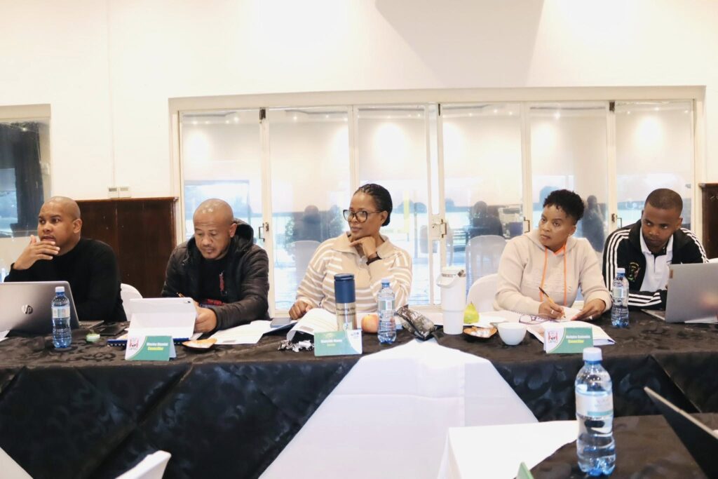 Councillors and management of the Municipal Council of Manzini gather for the second day of the mid-term review of the city's Integrated Development Plan, which maps out development priorities across infrastructure, economic growth, environmental management and social services through to 2030. | Photo: Municipal Council of Manzini
