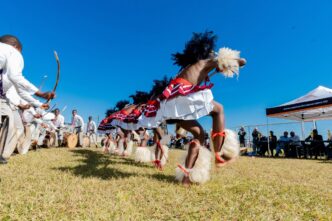 Schools in the nothern part of Hhohho region turned up to compete for arts and culture prizes. (Photos: Inyatsi Construction)
