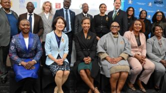 Officials and representatives pose for a group photograph during the High-Level Development Partners Forum on the Joint GBV Prevention and Response Programme in Botswana. (Photo: Ministry of Youth and Gender Affairs Botswana)