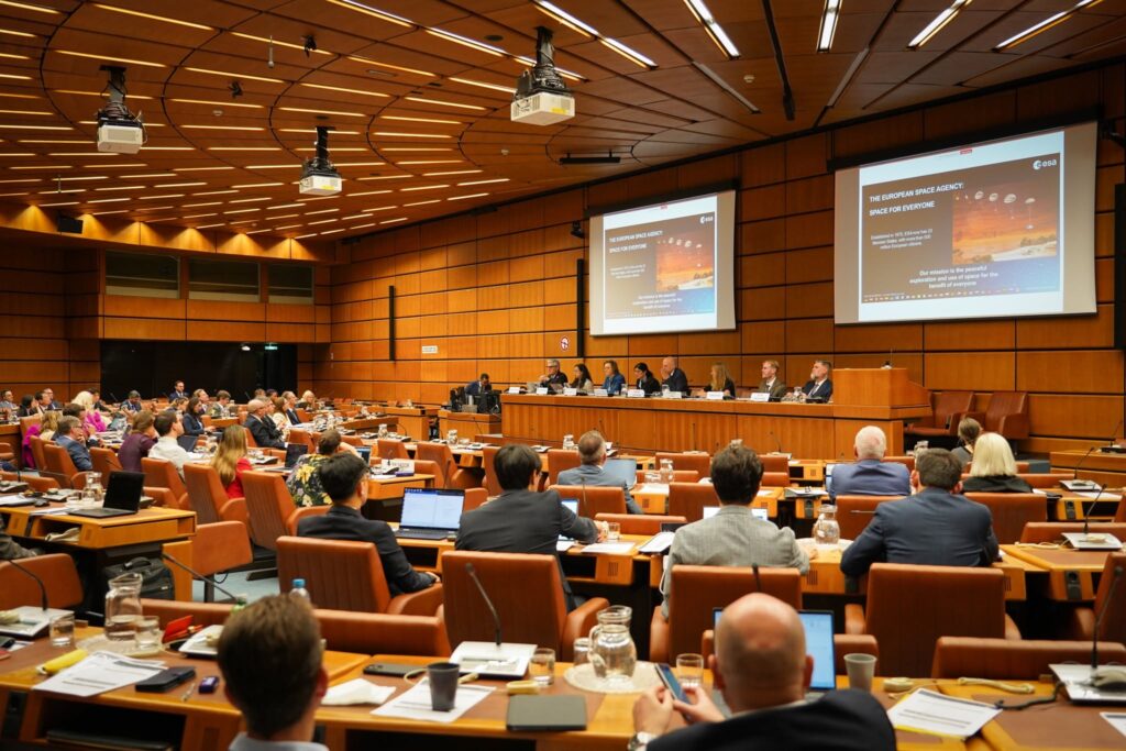 UNOOSA Director Aarti Holla-Maini with fellow panelists during the joint UNOOSA and IAEA Workshop on the Future of Nuclear Power Source Applications in Outer Space in Vienna on 9 June 2026. | Photo: UNOOSA