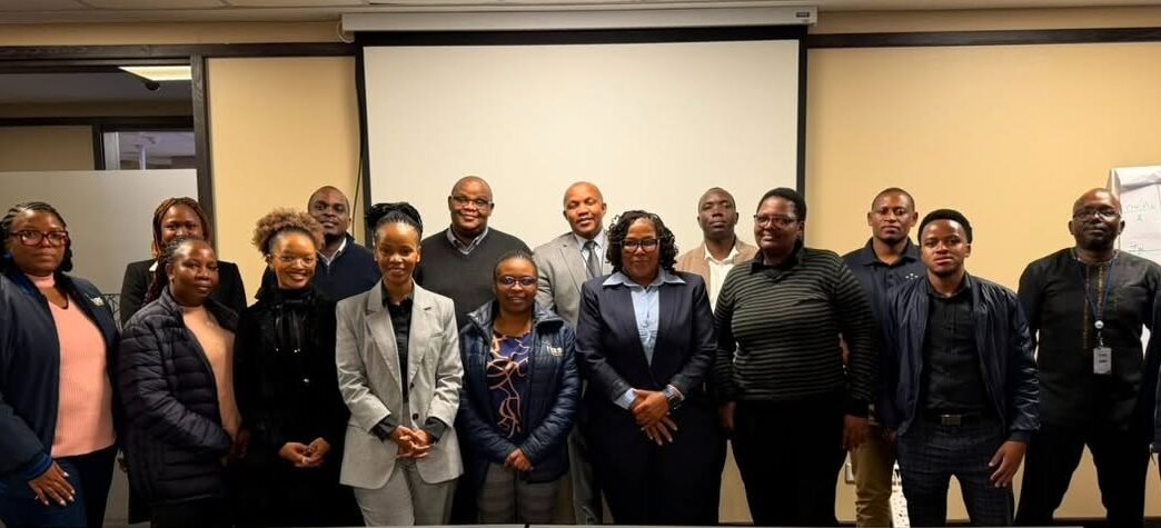 ATAF experts Mr Paul Khanare and Mr Michael Mwaura from the Kenya Revenue Authority pictured with Eswatini Revenue Service officials during the high-net-worth individual taxation framework mission in the Kingdom this week. | ATAF
