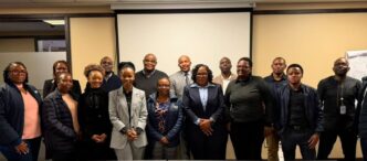 ATAF experts Mr Paul Khanare and Mr Michael Mwaura from the Kenya Revenue Authority pictured with Eswatini Revenue Service officials during the high-net-worth individual taxation framework mission in the Kingdom this week. | ATAF
