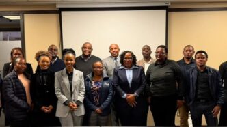 ATAF experts Mr Paul Khanare and Mr Michael Mwaura from the Kenya Revenue Authority pictured with Eswatini Revenue Service officials during the high-net-worth individual taxation framework mission in the Kingdom this week. | ATAF