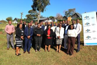 Stakeholders from government, the private sector, and industry gather for the validation of Eswatini's Nuclear and Radiation Safety Regulations at a workshop convened by the Ministry of Tourism and Environmental Affairs. Photo: Ministry of Tourism and Environmental Affairs