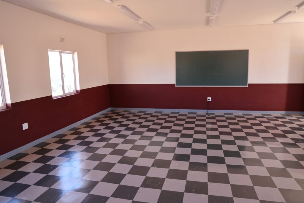 One of four primary schools rebuilt under a US government funded programme following damage caused by Tropical Cyclone Eloise in 2021. Photo: US Embassy Eswatini