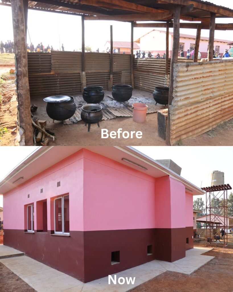 One of four primary schools rebuilt under a US government funded programme following damage caused by Tropical Cyclone Eloise in 2021. Photo: US Embassy Eswatini