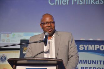 Eswatini Natcom Vusi Masango making his remarks. | Photo: REPS