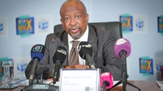 South Africa's Chief Electoral Officer (CEO) Sy Mamabolo