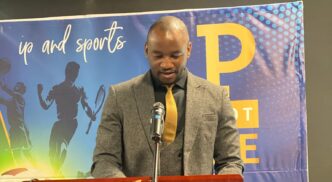 Mmeli Hlanze, executive director of Eswacos making his remarks, | Photo: Ministry of Commerce, Industry and Trade